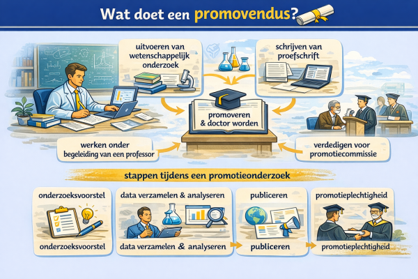 Wat doet een promovendus
